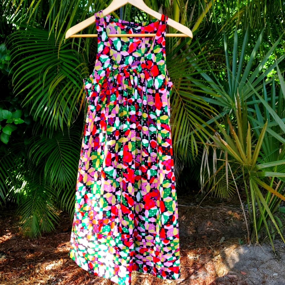 Tiana B Colorful Summer Dress
